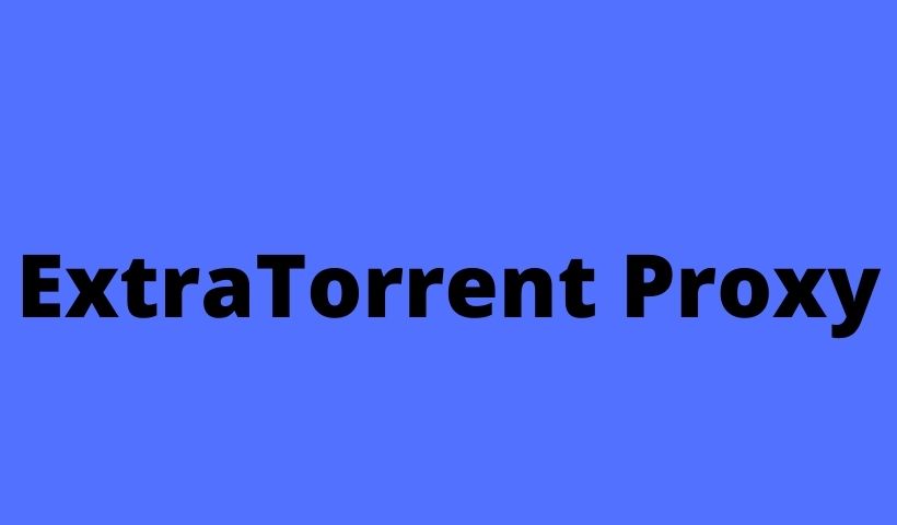 ExtraTorrent Proxy